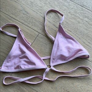 Boutine LA Pink Triangle Bikini Top
